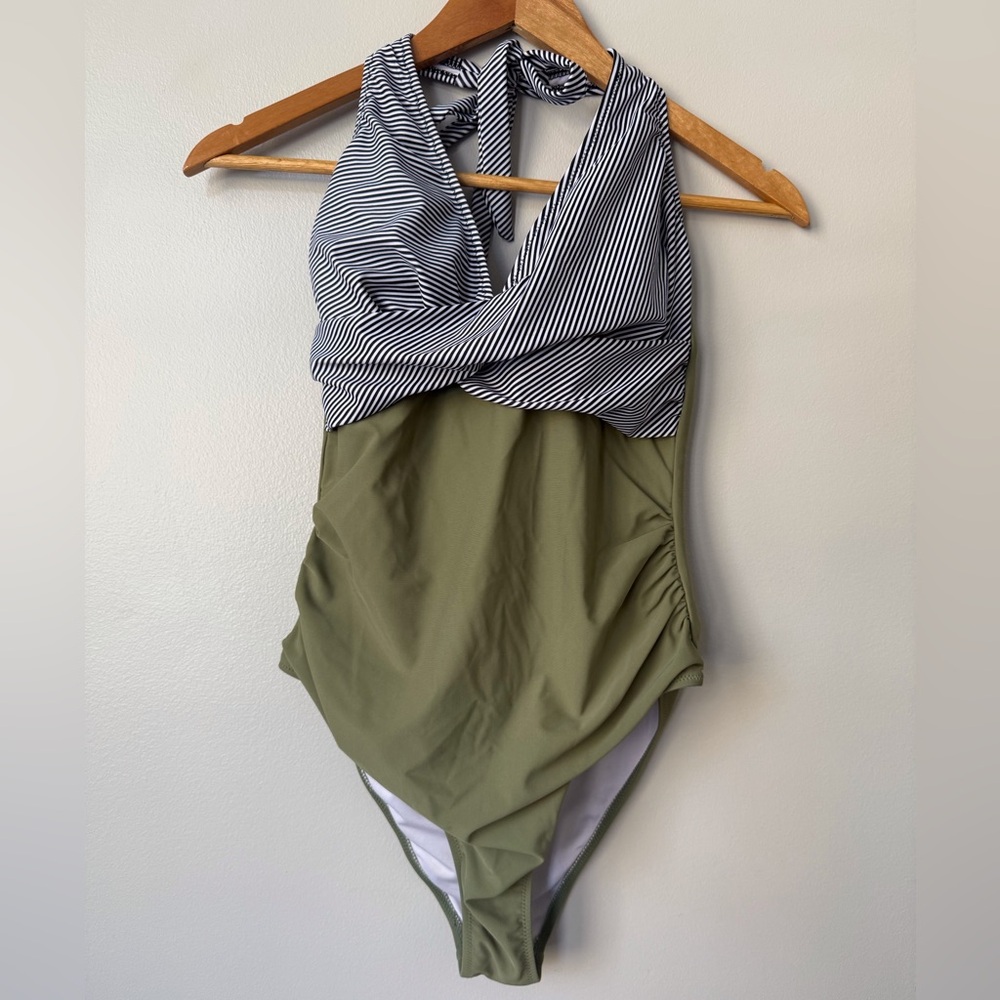 Halter One-Piece Swimsuit